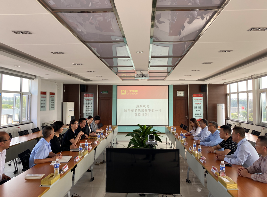 劉利民帶隊赴中糧集團、正大集團學(xué)習(xí)調(diào)研