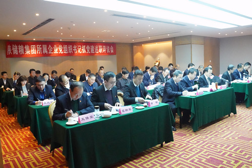 陜儲糧集團(tuán)召開2019年度黨組織書記抓黨建工作述職評議會