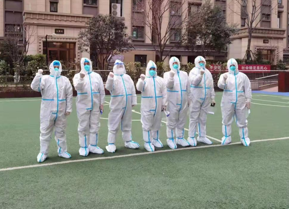 陜西糧農集團扎實保障下沉干部 助力社區(qū)抗疫工作