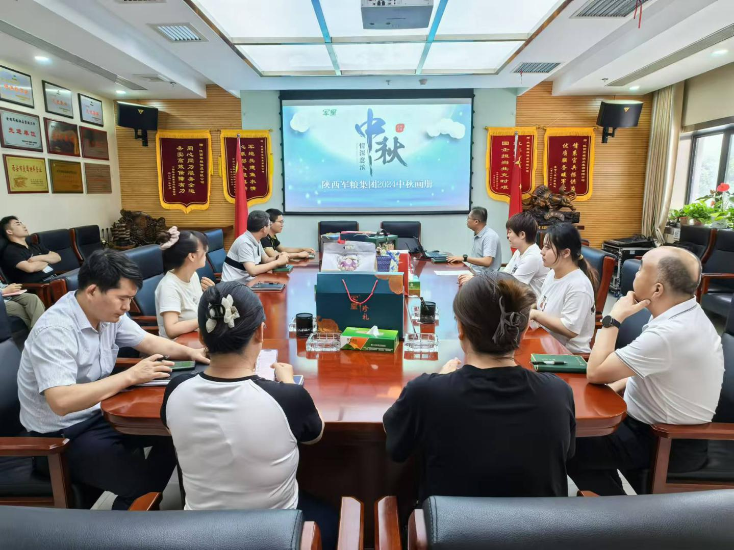 軍糧集團(tuán)：奮戰(zhàn)中秋促銷(xiāo)售